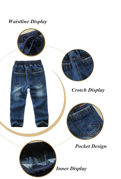 Kids Denim Jeans – Unisex Casual Fit