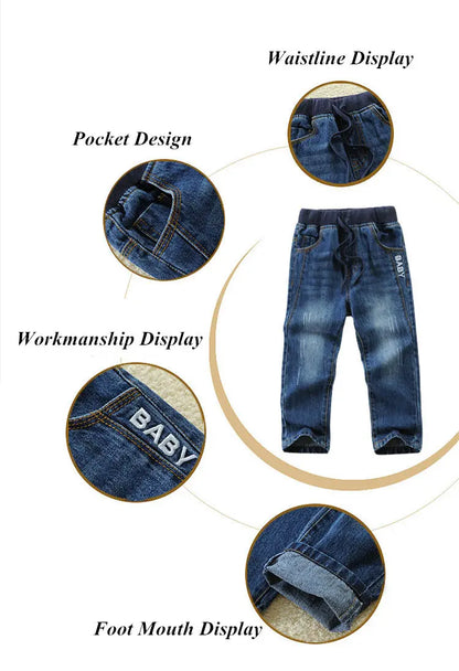 Kids Denim Jeans – Unisex Casual Fit