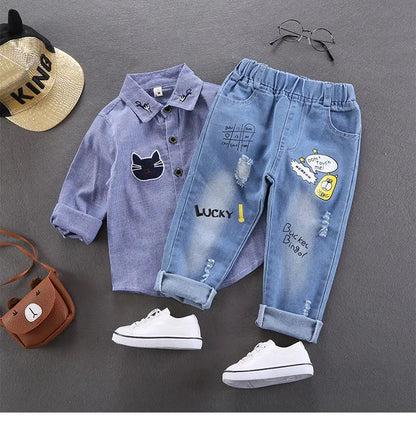 Kids Denim Jeans – Unisex Casual Fit