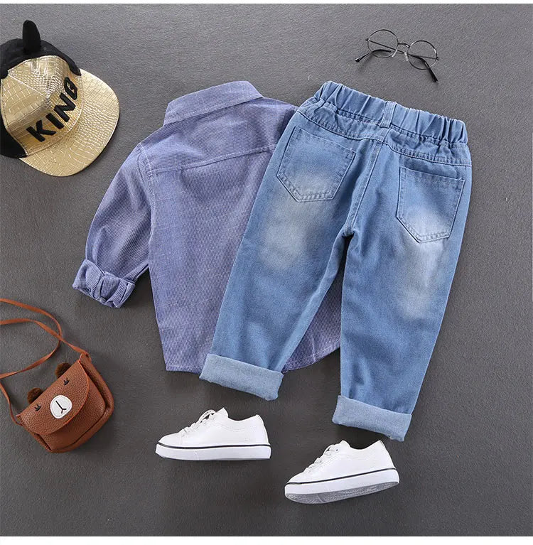 Kids Denim Jeans – Unisex Casual Fit