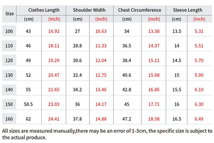 Soft, comfy shirt for boys and girls.