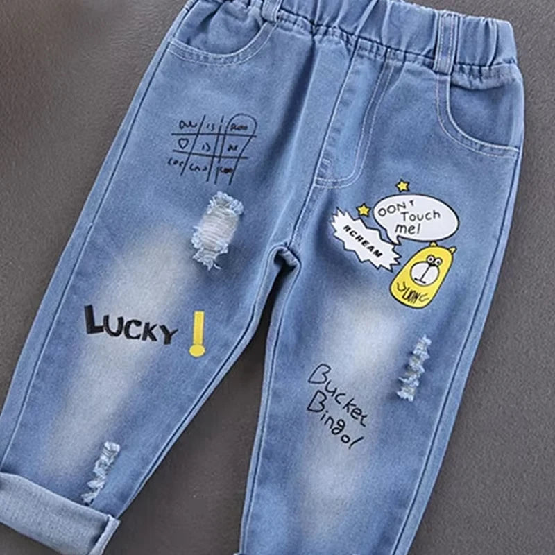 Kids Denim Jeans – Unisex Casual Fit